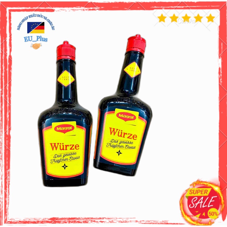 XÌ DẦU MAGGI WÜRZE Đức 250g/202ml