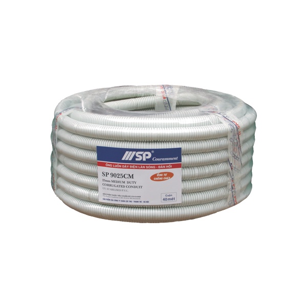 [BÁN LẺ MÉT] Dây ruột gà SINO, Access, NANOCO-ống luồn dây điện-dây đàn hồi phi 16, 20, 25 chống cháy