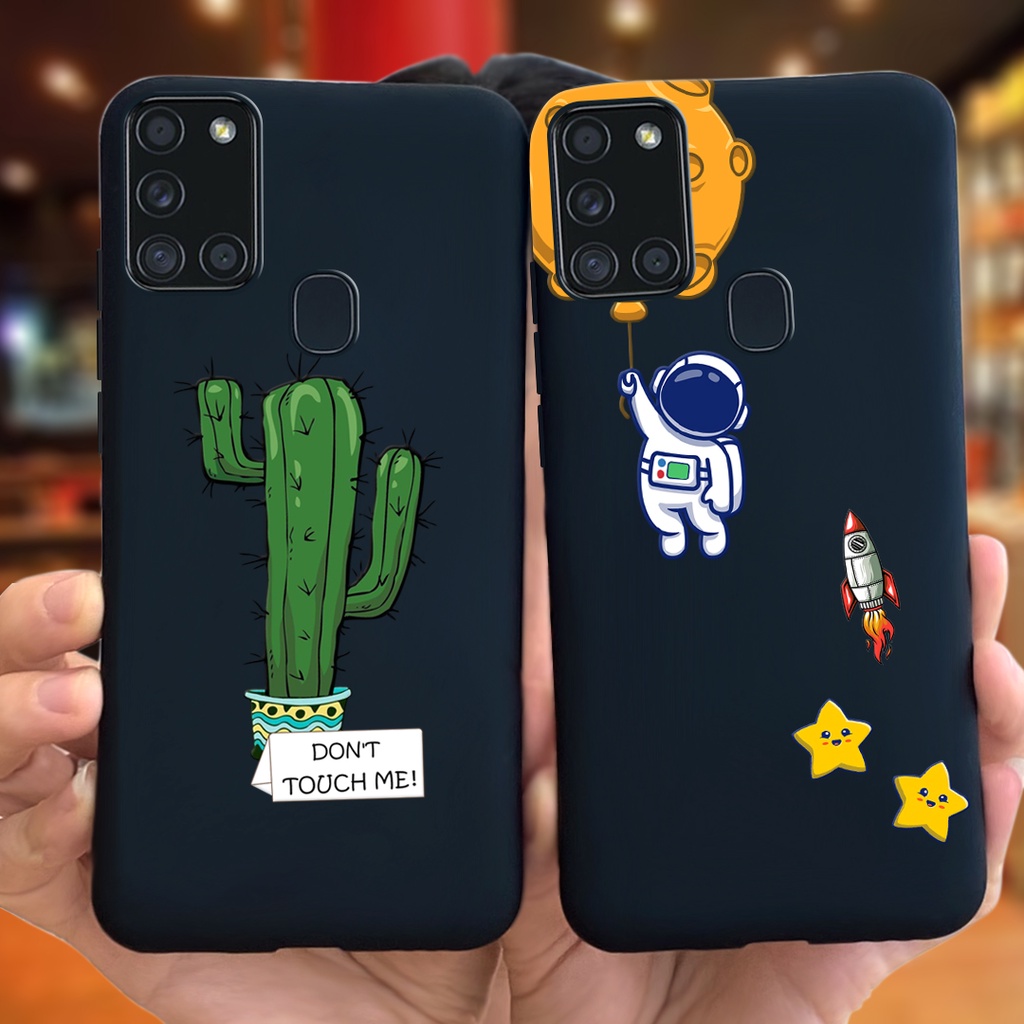 Ốp Điện Thoại TPU Silicone Mềm In Hình Xinh Xắn Cho Samsung Galaxy A21S SM-A217F SM-A217M SamsungA21s A 21s