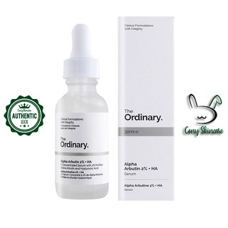 (có bill) The Ordinary - Alpha Arbutin 2% + HA serum làm trắng da, mờ nám, tàn nhang, thâm mụn