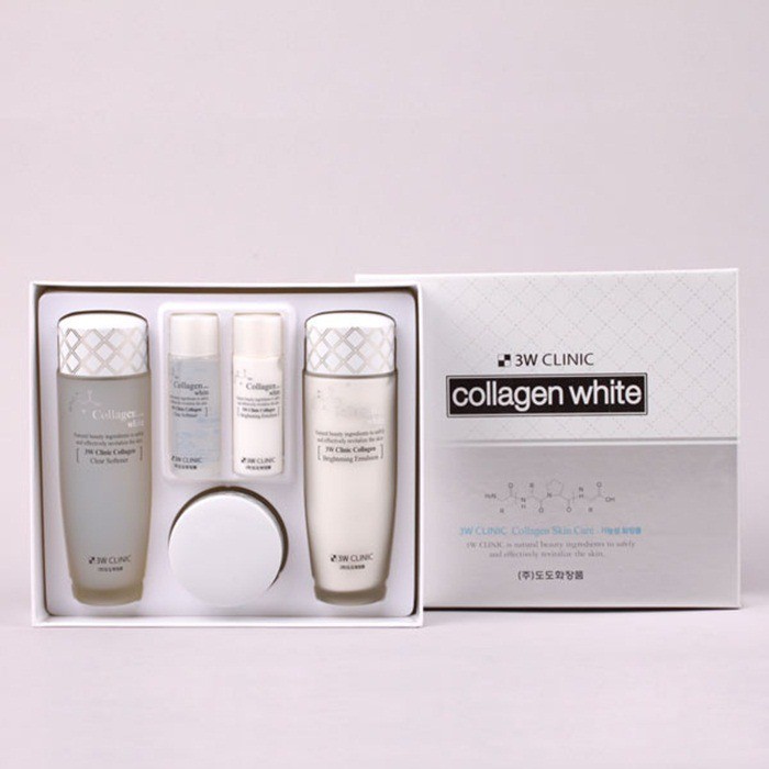 Set dưỡng da 3W Clinic Collagen White Skin Care