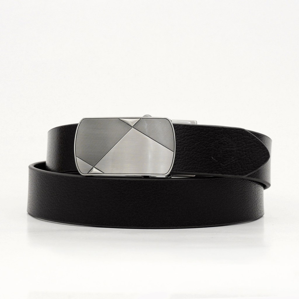 Thắt lưng da bò khóa lăn Anh Tho Leather - SML02