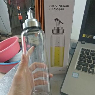 Bình, hũ đựng dầu ăn gia vị thủy tinh cao cấp