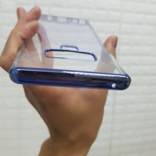 Ốp lưng Baseus Glitter Note 9 viền màu siêu dẻo