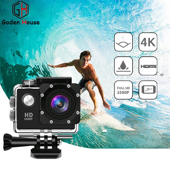 Camera hành trình Full HD 1080P Goden House cao cấp, camera hành trình chống nước full phụ kiện lắp đặt trên xe | BigBuy360 - bigbuy360.vn