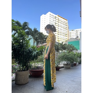 Quần mặc áo dài may sẵn - form đẹp - lụa tây thi