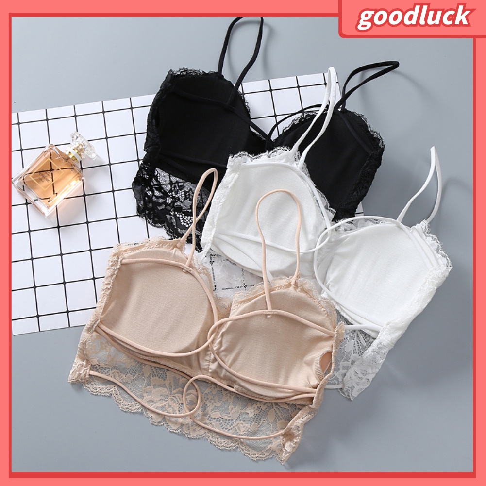 Áo lót dây phối ren kiểu dáng quyến rũ dành cho nữ