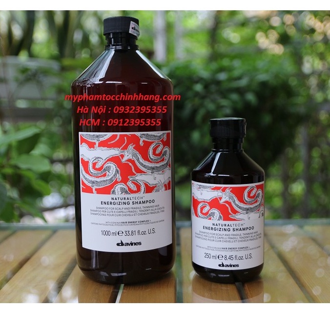 DẦU GỘI DAVINES CHỐNG RỤNG TÓC ENERGIZING 250ml - 1000ML