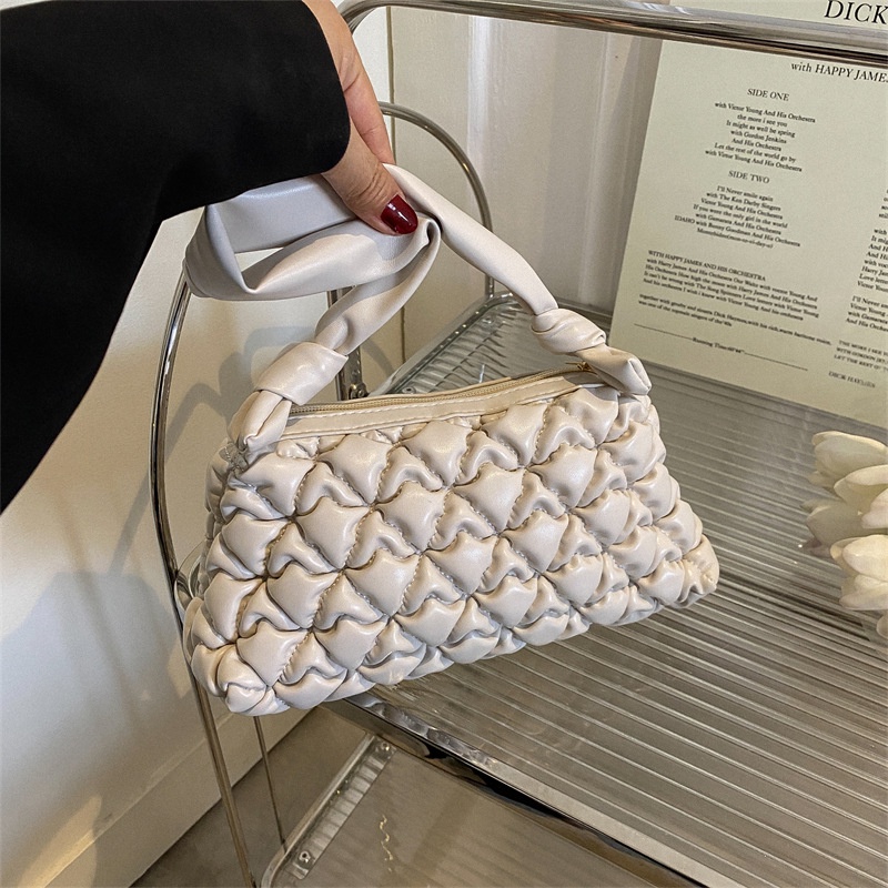 Túi Đeo Vai / Kẹp Nách Màu Trơn Nhỏ Gọn Thời Trang Cho Nữ