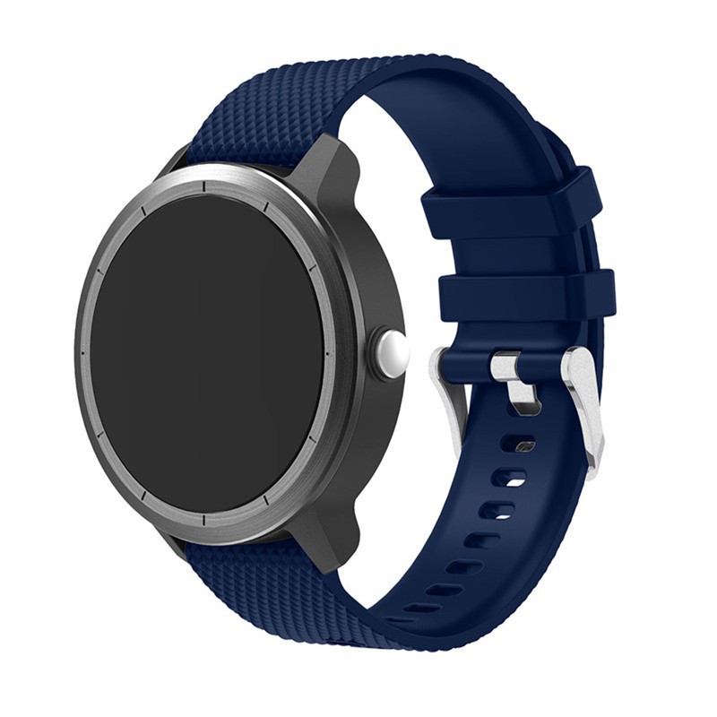 Dây đeo silicone mềm thay thế cho đồng hồ thông minh Garmin Vivoactive 3 / vivoactive 3 music / HUAWEI WATCH GT 2 42mm