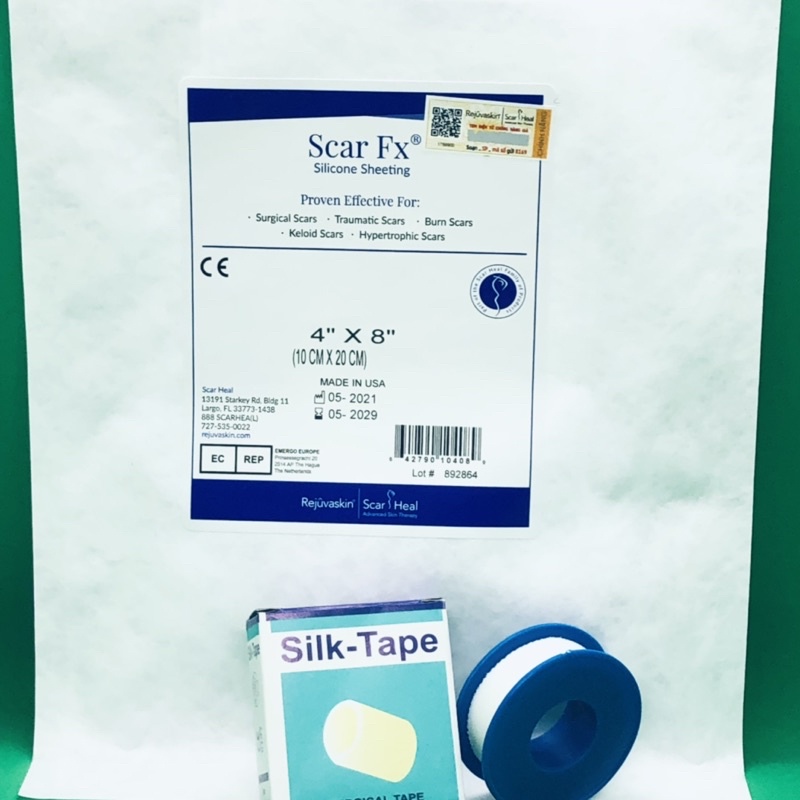 CHÍNH HÃNG - Tấm Dán Sẹo Scar Fx 10*20cm Chính Hãng Của Mỹ