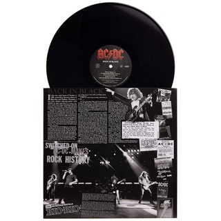 AC/DC - BACK IN BLACK vinyl đĩa than ACDC