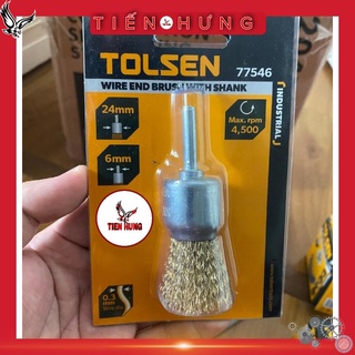 Chổi cước có cán Công nghiệp Tolsen 24mm 77546