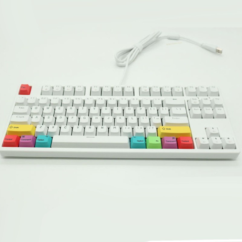 CRE  Mac/WIN Mechanical Keyboard Keycaps OEM Profile PBT CMYK Modifiers 10 Key Keycap