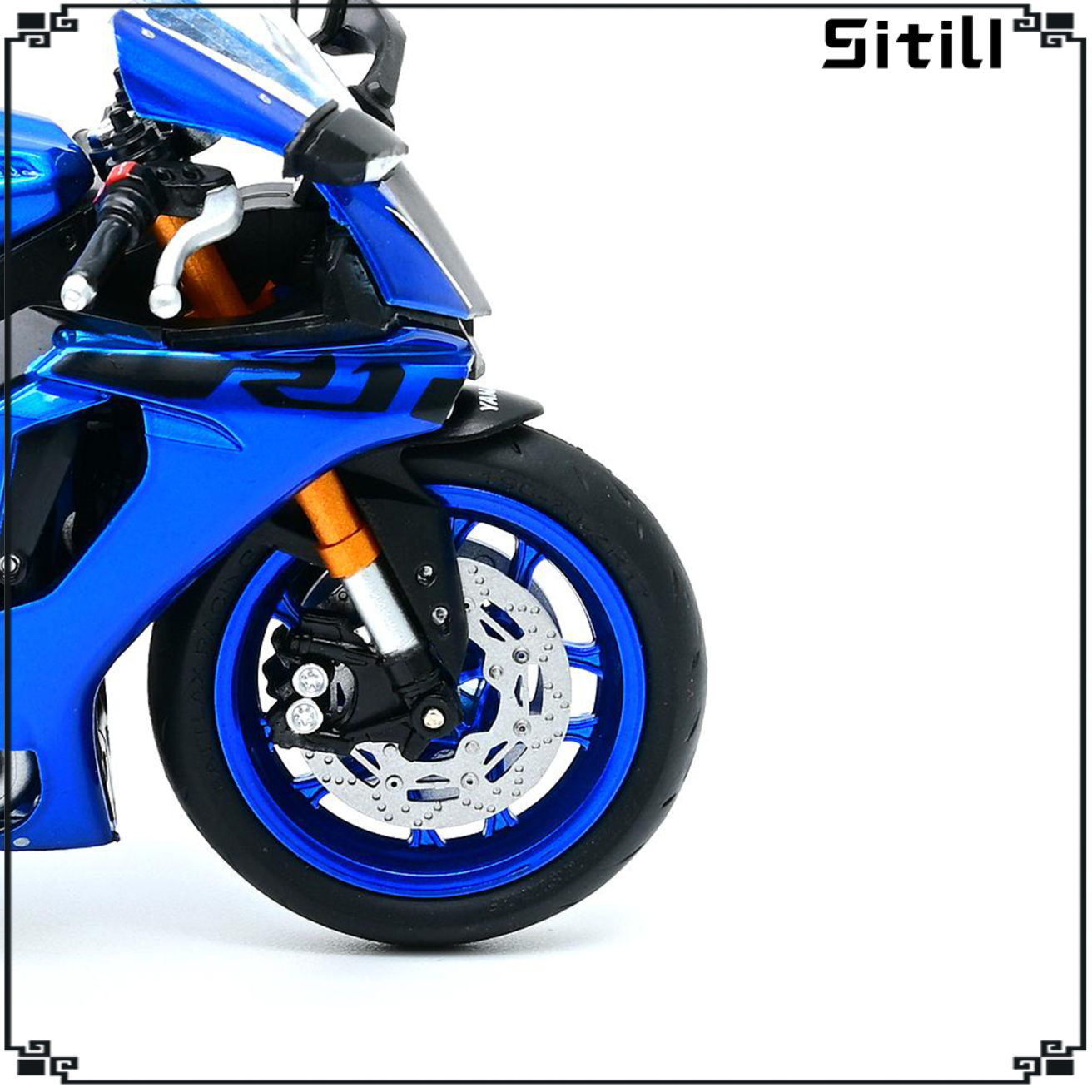 Mô Hình Xe Mô Tô Yamaha Yzf-R1 Tỉ Lệ 1: 18