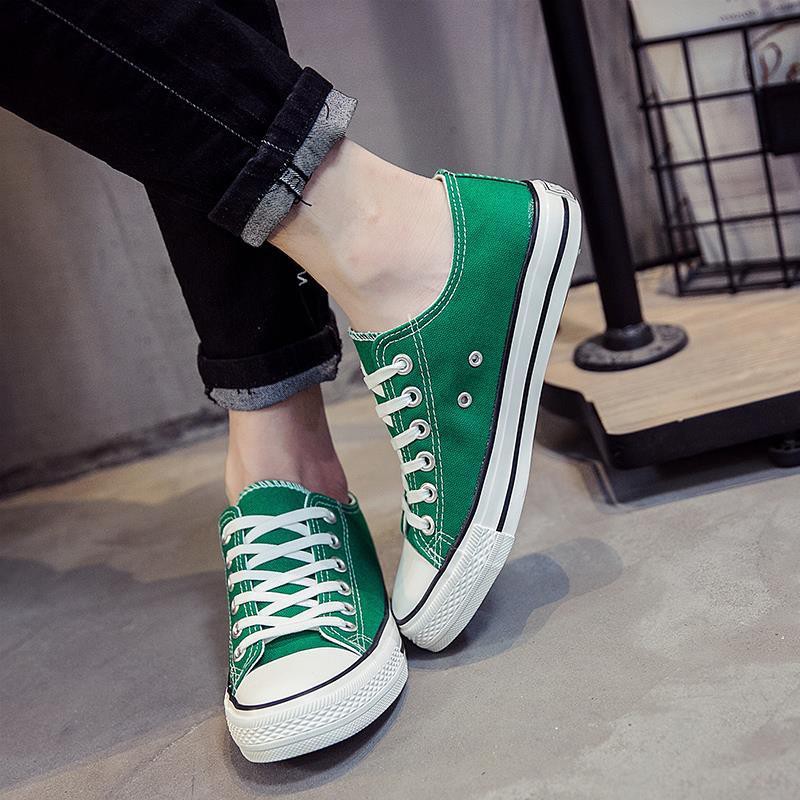 Giày Thể Thao Vải Bạt Thời Trang Hàn Cho Nam Nữ