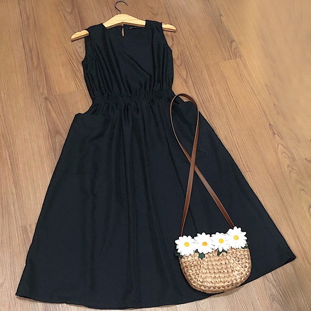 [Mã FATHANG5 giảm 10K đơn 50K] Đầm thun eo 2 màu (kèm hình thật) | BigBuy360 - bigbuy360.vn