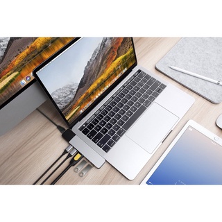 Cổng chuyển đổi HYPERDRIVE net 6-in-2 hub USB-C chính hãng, tốc độ cao, bảo hành 2 năm (GN28N)