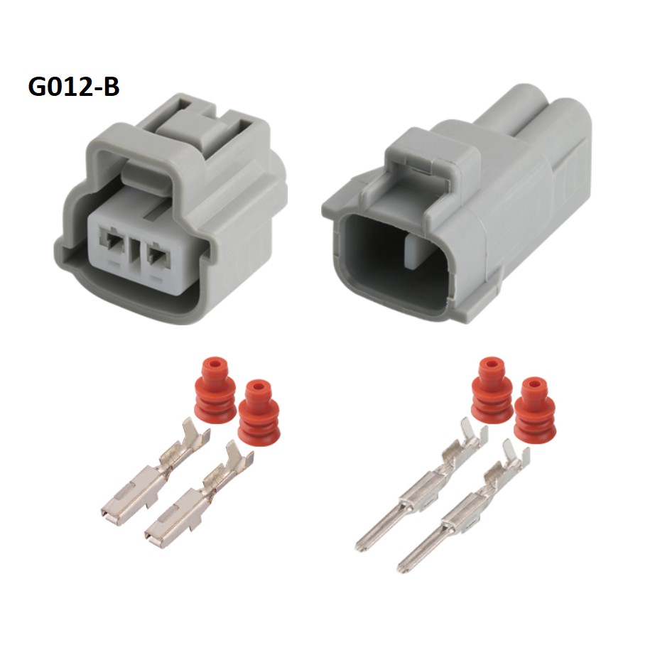 G012-Giắc cắm đèn sương mù , xi nhan chống nước 2 lỗ