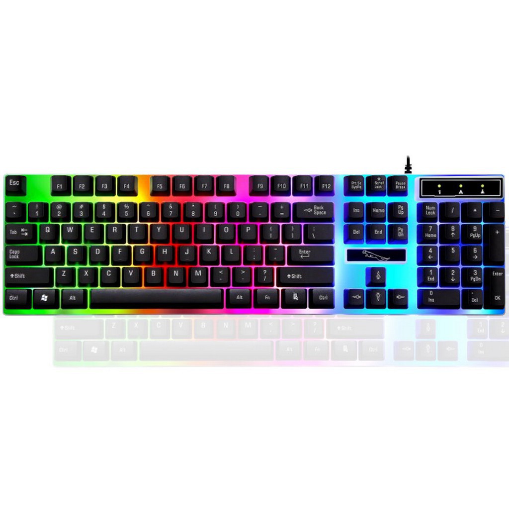 Bộ bàn phím cơ Gaming zgb g21 + chuột quang có dây