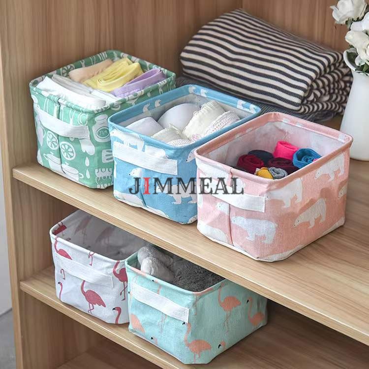 Giỏ Vải Đa Năng, Giỏ Đựng Đồ Cá Nhân, Mỹ Phẩm, Văn Phòng, Mini Để Bàn, Trang Trí, Decor Phòng Tiện Dụng