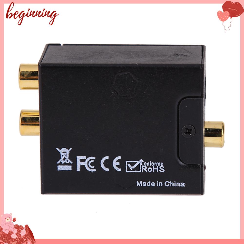 Bộ ChuyểN ĐổI Quang HọC Coaxial Toslink Sang Analog RCA L/R