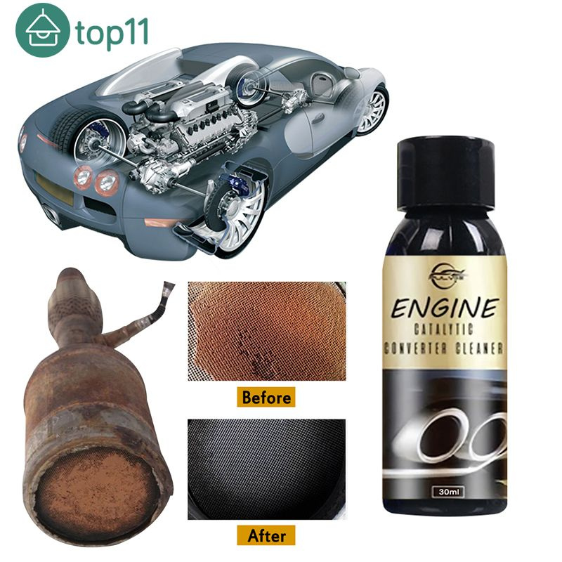 【COD/start】 Engine Catalytic Converter Cleaner Engine Cleaning Agent Car Engine Carbon Removal Anti-Wear Clean