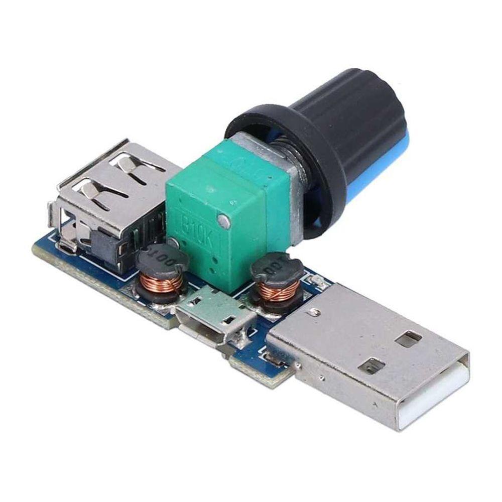 Set 2 Quạt USB Điều Chỉnh Tốc Độ Gió DC 4V-12V Chuyên Dụng