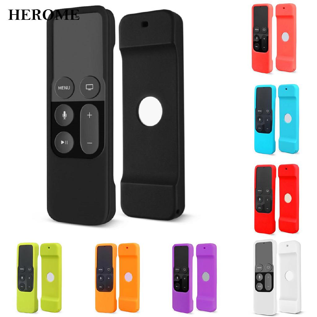 Vỏ bảo vệ điều khiển từ xa làm từ silicon thích hợp cho apple TV