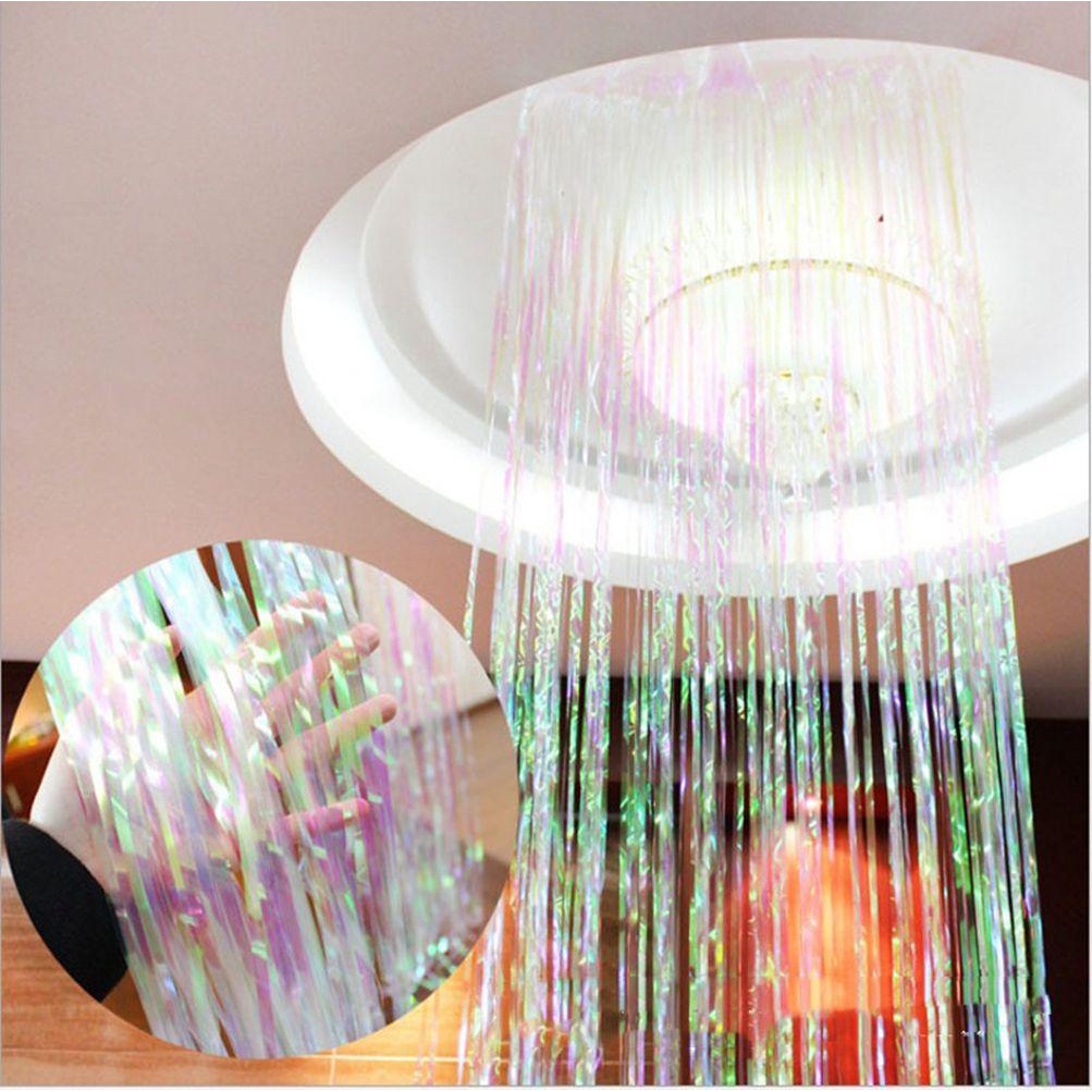 Rèm Phông Nền Trang Trí Bữa Tiệc Bằng Lá Kim Loại Màu Gradient