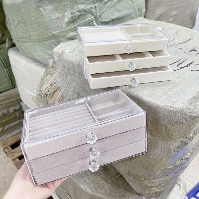 Kệ đựng trang sức 3 tầng kiểu dáng sang trọng