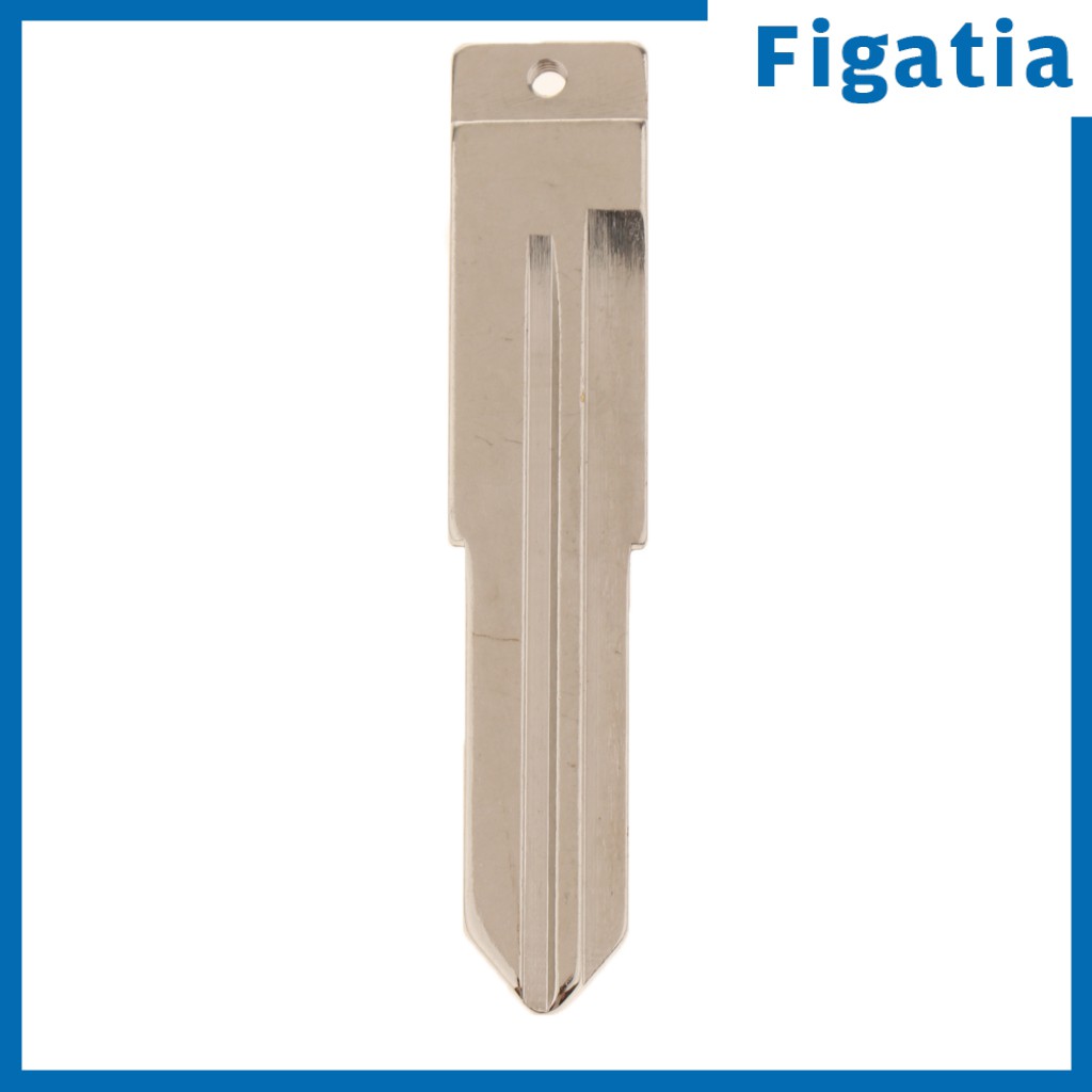 [FIGATIA] Durable Replacement Uncut Smart Emergency Insert Key Blank Blade for Mitsubishi (50x10x5mm)