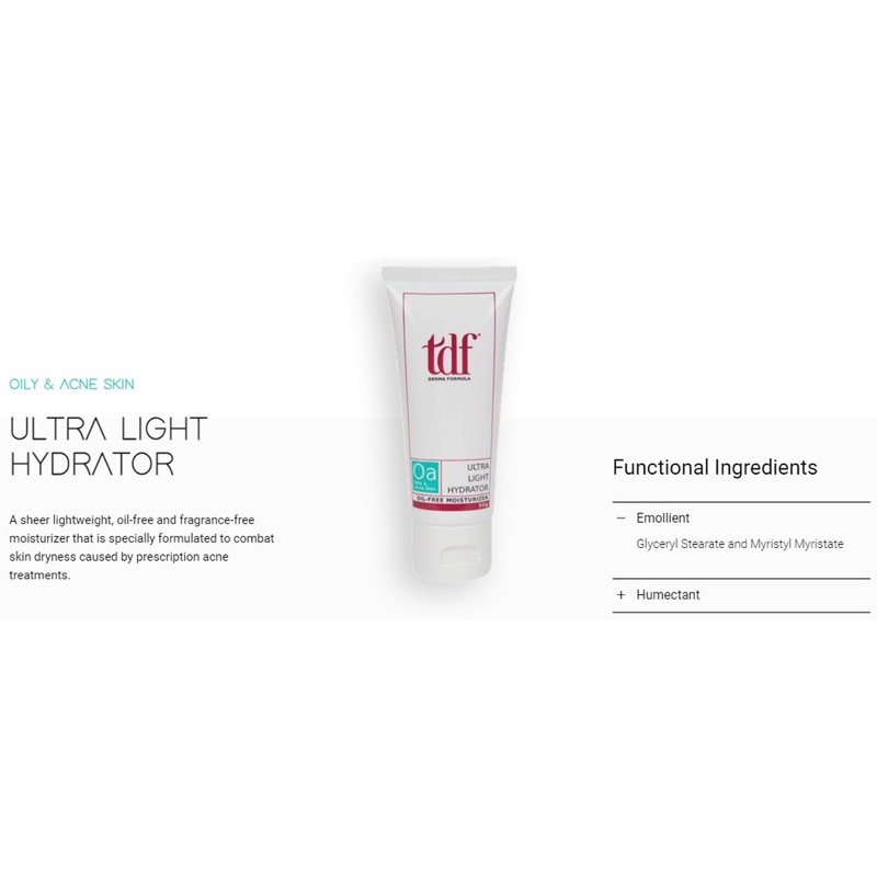 TDF Kem dưỡng ẩm tdf dành cho da dầu mụn TDF Ultra Light Hydrator 50g