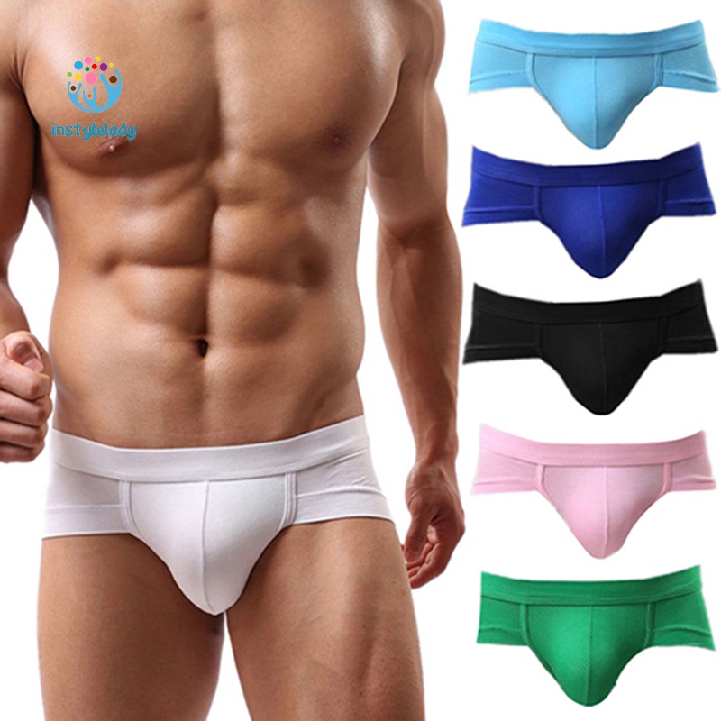 Quần lót thiết kế độc đáo màu trơn thời trang cho nam