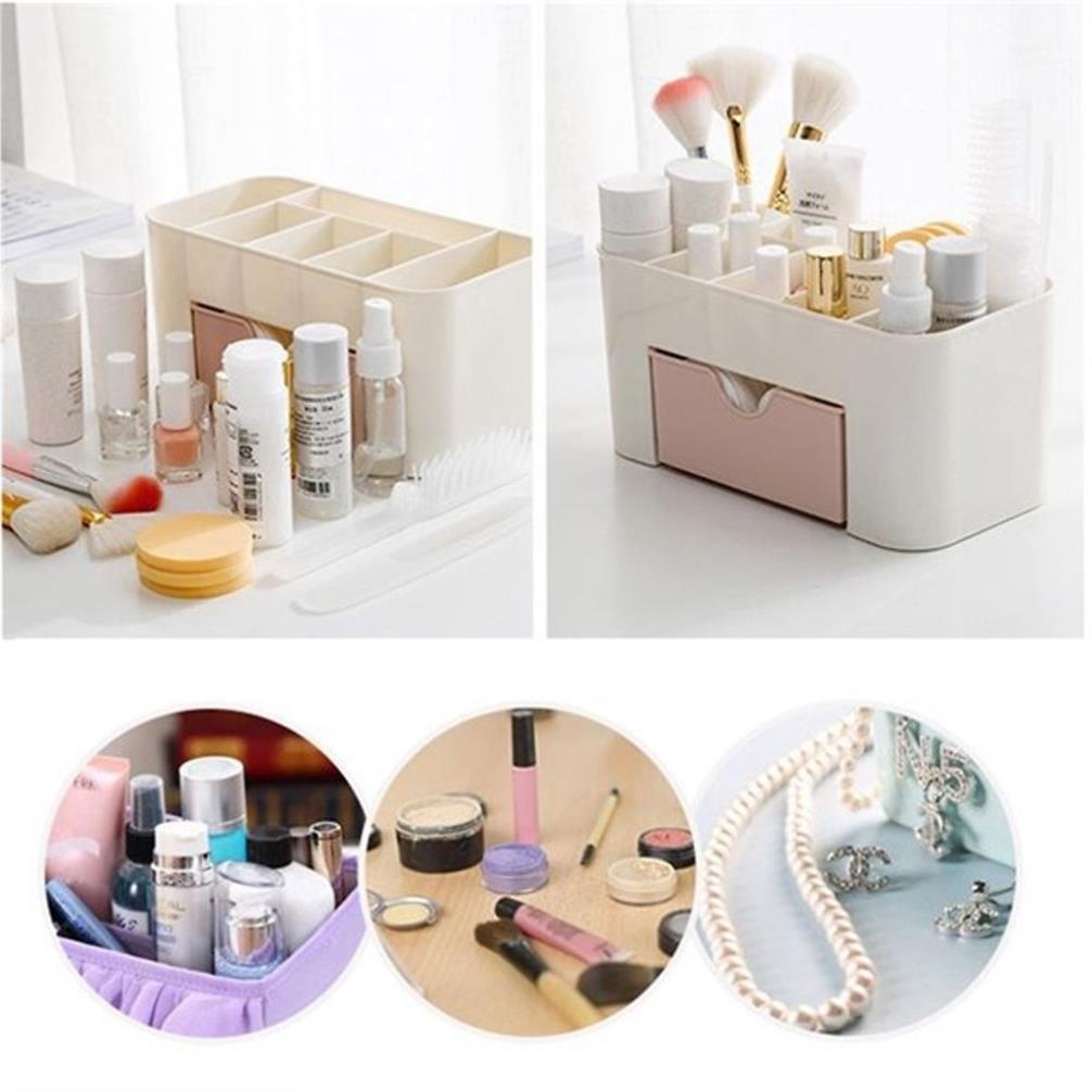 Kệ đựng mỹ phẩm bằng nhựa cao cấp siêu tiện dụng