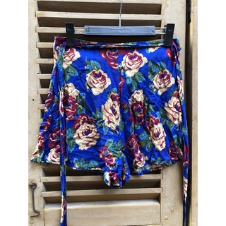 Quần short nữ FOREVER21 Tím Hoa lá