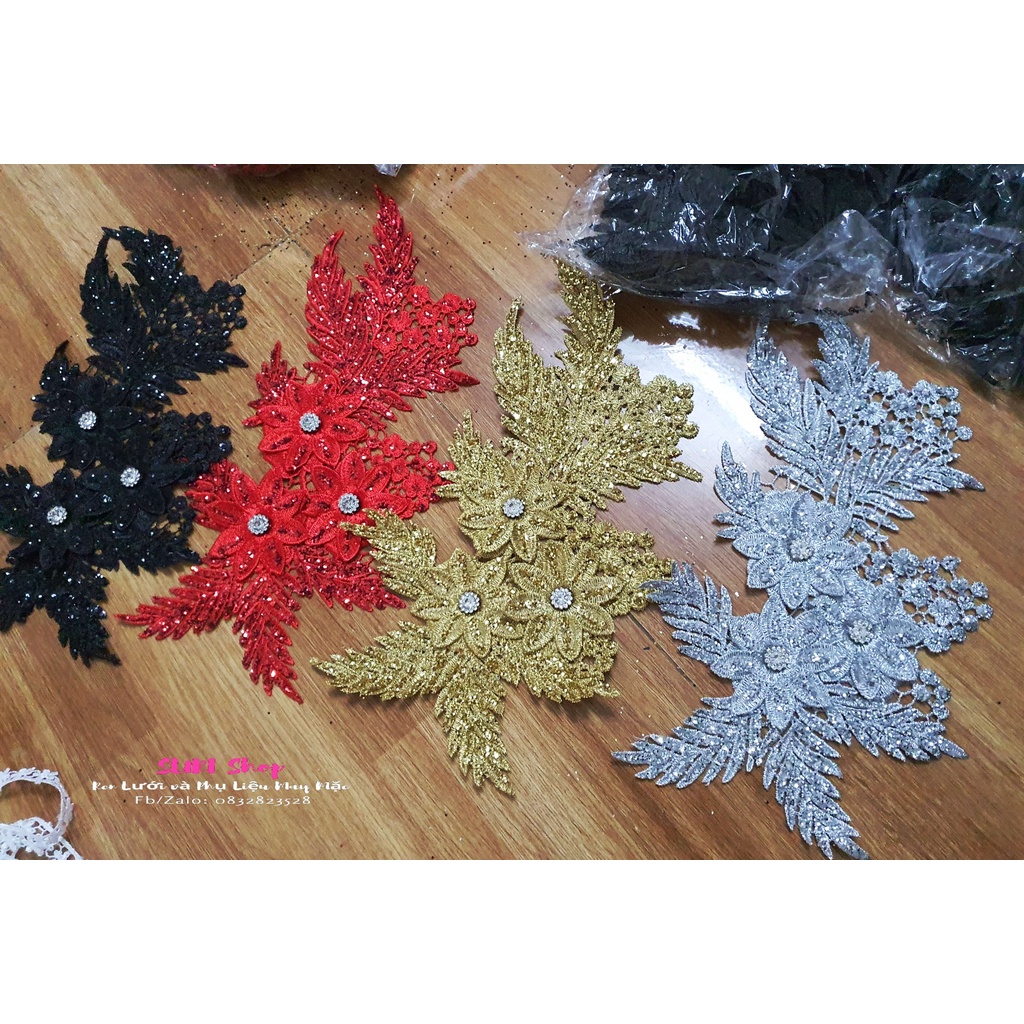 REN 3D KIM TUYẾN LẤP LÁNH SIÊU ĐẸP Kích thước: 18-31cm