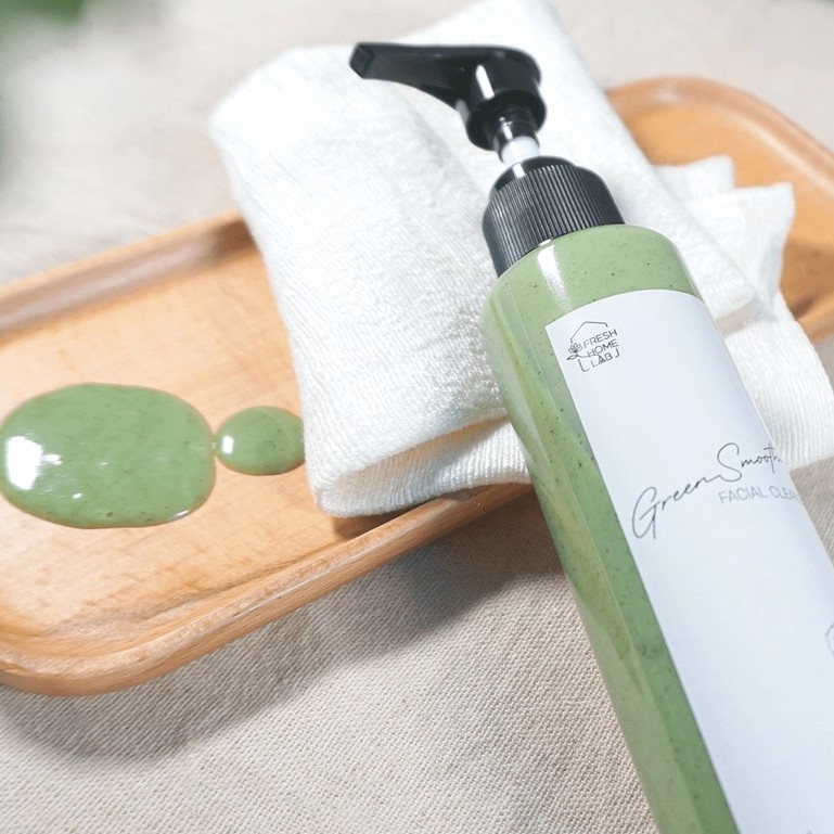 Sữa rửa mặt rau củ cho da dầu Green Smoothie Fresh Home Lab