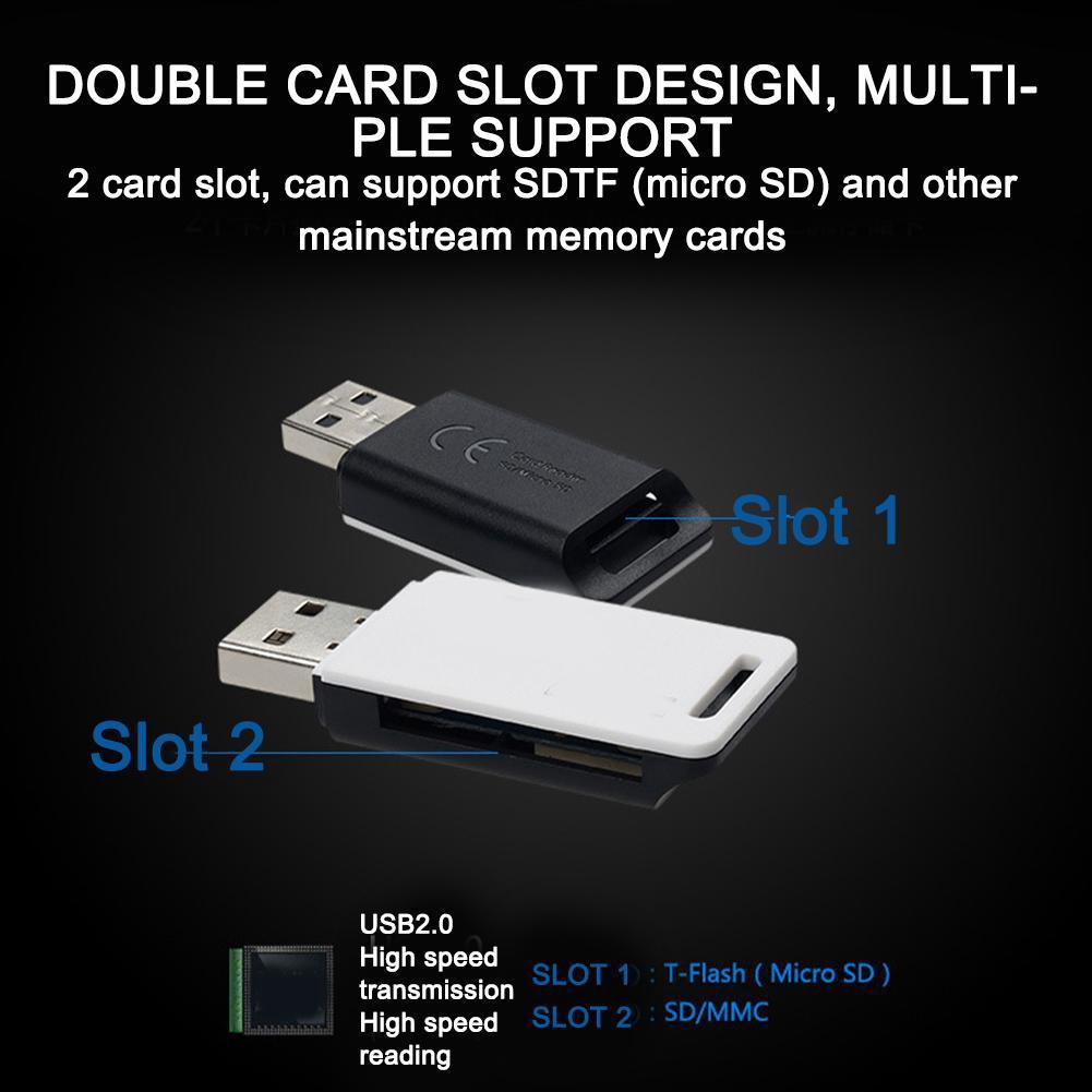 Đầu Đọc Thẻ Nhớ Đa Năng Usb 2.0 Sang Sd Micro S3T4