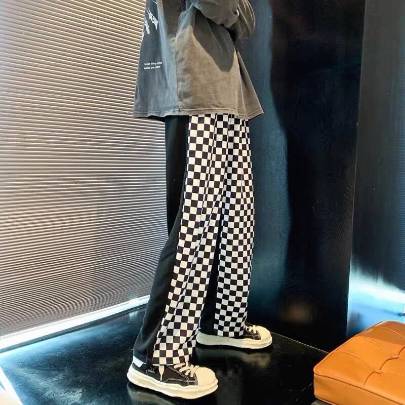 Quần LongPant Dây Rút Caro Unisex