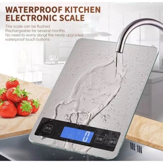 Cân điện tử 15kg - 1g, độ chính xác cao + dây sạc.