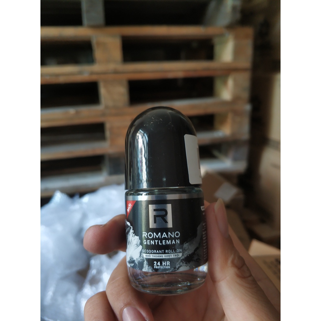 Lăn khử mùi Romano Gentleman-Khô thoáng vượt trội 25ml