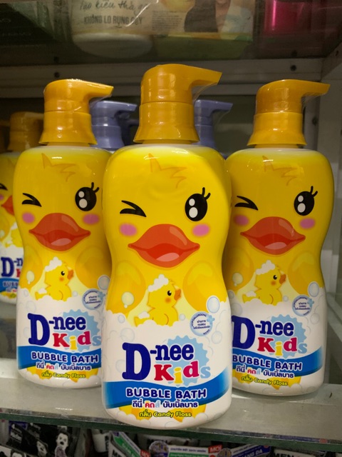 Sữa tắm tạo bọt D-nee Kids Vịt vàng 400ml