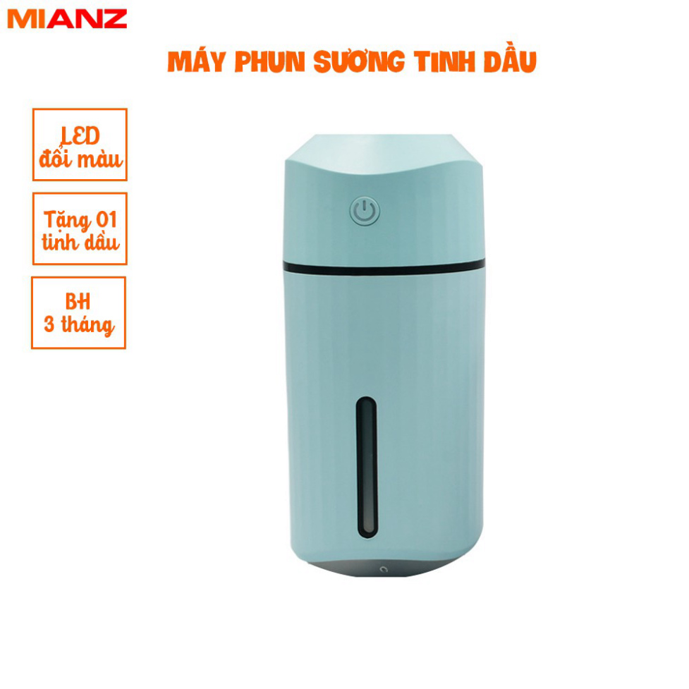 Máy phun sương tạo độ ẩm ô tô, máy khuếch tán tinh dầu 320ML- Tặng tinh dầu, BH 3 tháng TEKO Store