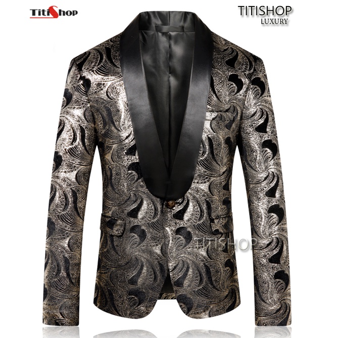 Áo Vest Nam Hoa Văn Titishop YHH60020