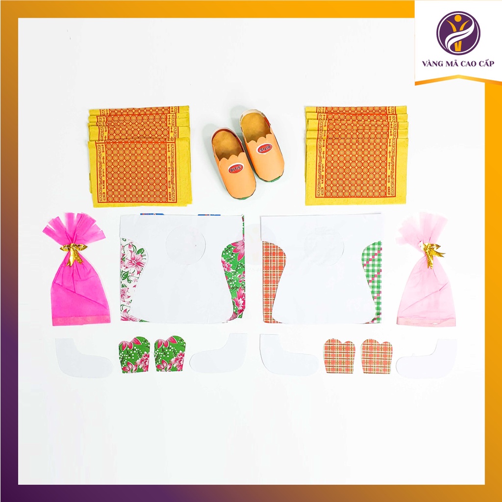 Set Quần Áo Giấy Tiền Vàng Mã Cúng Vong Nhi - Vong Thai Nhi