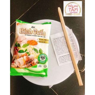 Khuôn làm bánh cuốn + Bột bánh cuốn