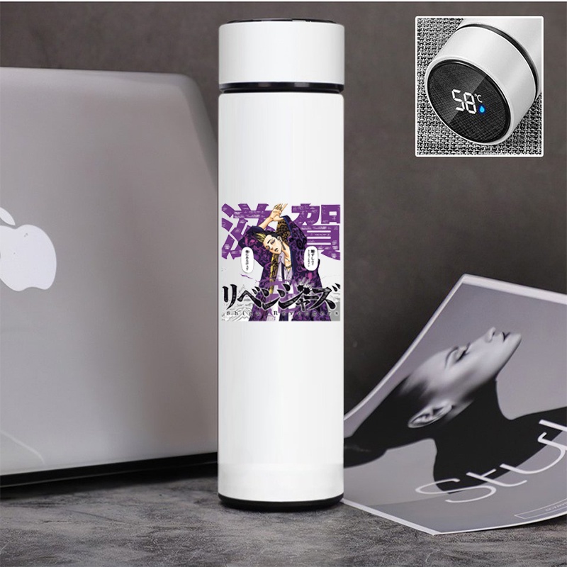 Bình giữ nhiệt đựng nước in hình nhân vật TOKYO REVENGERS anime chibi tiện lợi lưu niệm
