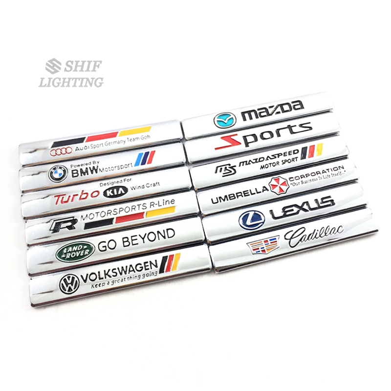 Miếng decal dán trang trí xe hơi hình logo MAZDA SPEED