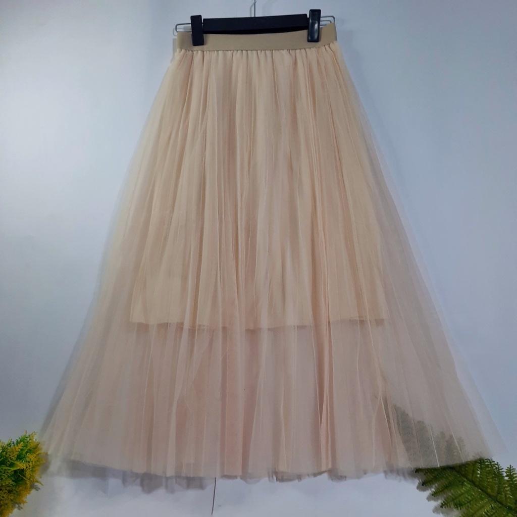 Chân Váy Ren Dài, Dáng Công Chúa Xếp Ly CV014 | BigBuy360 - bigbuy360.vn